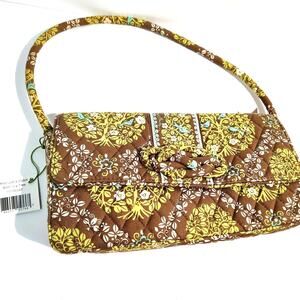 Vera Bradley Knot Just a Clutch Purse - Sittin' in a Tree Pattern Cottage Chic